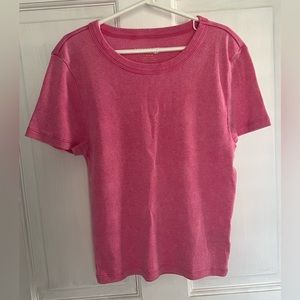 Pink American eagle baby tee